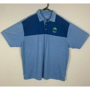Oakhurst Golf Vansport Pro Mens Golf Polo Blue XXL